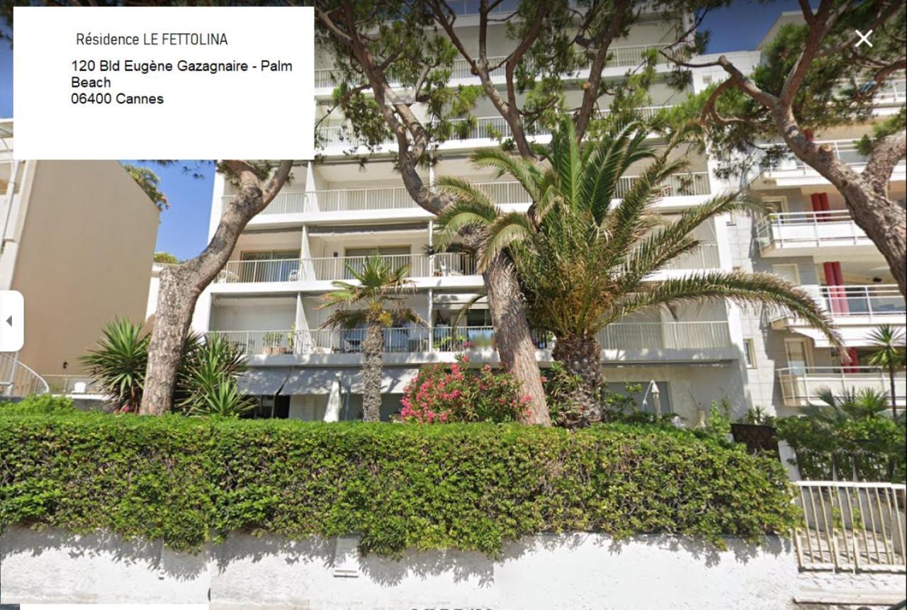 Apartamento Fettolina Palm Beach, Location Cannes Front De Mer Et Plage Exterior foto